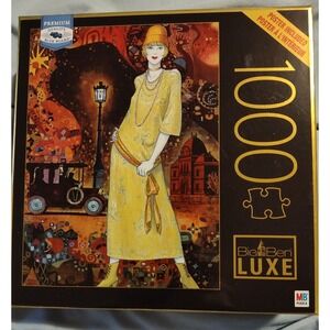 An Evening In Paris- 1000Pc Puzzle Big Ben Luxe NEW Poster Included